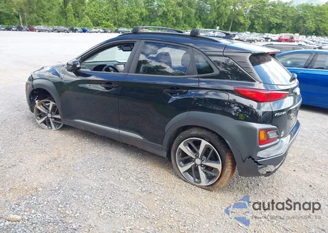 2020 Hyundai Kona Limited z USA, uszkodzony, nr VIN KM8K33A52LU591422